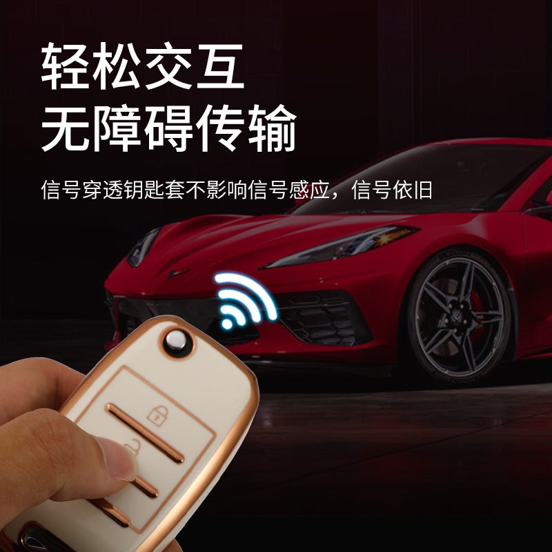 Suitable For Kia K3 K2 Keshen K4 Huan Chi Freddy Kxcross Set Kx7 Car Folding Key Case Buckle - Image 4